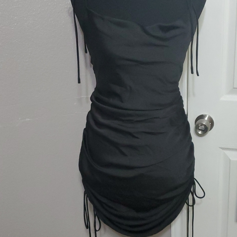Lioness minimalist little black dress